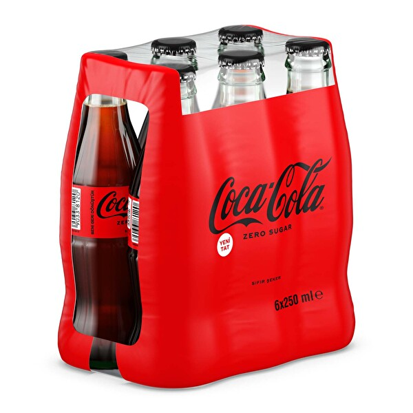Coca Cola Zero Sugar 6x250 Ml