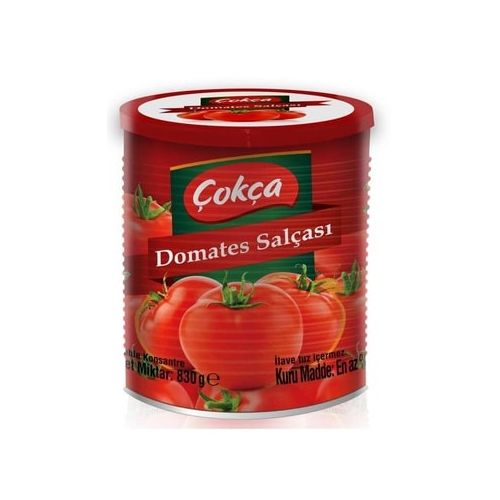 Çokça Salça Domates 28 30 Brix 830 Gr