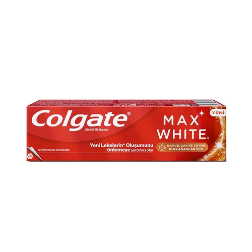 Colgate Diş Macunu Max White Çay Kahve 75 Ml