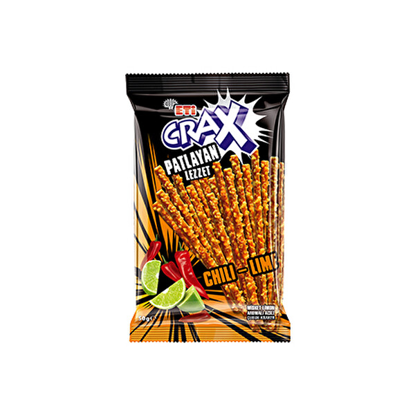 Crax Kraker Chili Lime 50 Gr