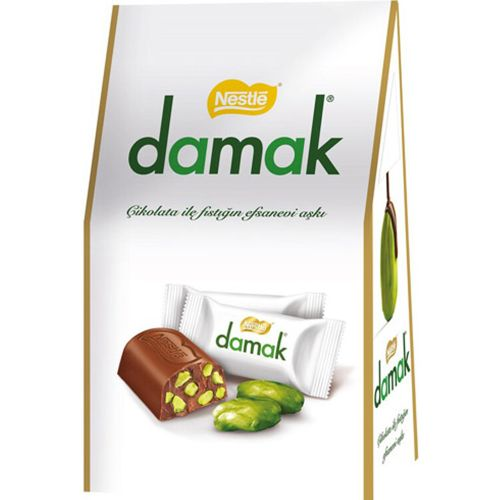 Damak Çikolata Fıstıklı Baklavalı 126 Gr
