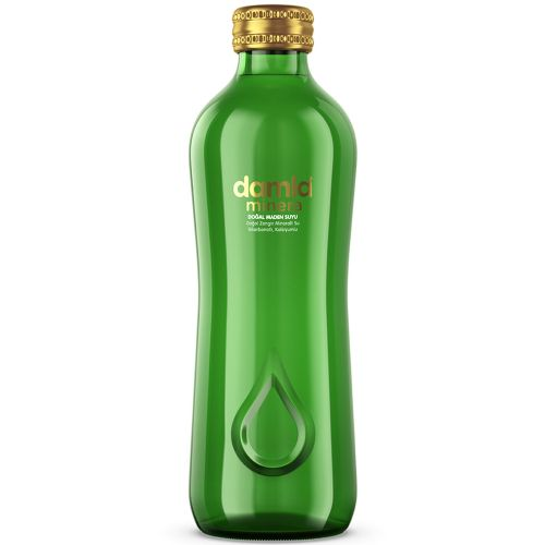 Damla Minera Sade Maden Suyu Cam 330 Ml