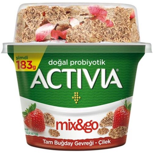 Danone Activia Mix&Go Çilek 183 Gr
