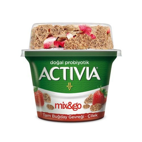 Danone Activia Mix&Go Çilek 3x183 Gr