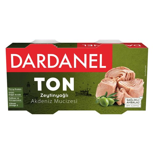 Dardanel Zeytinyağlı Ton Balığı 2x140 Gr