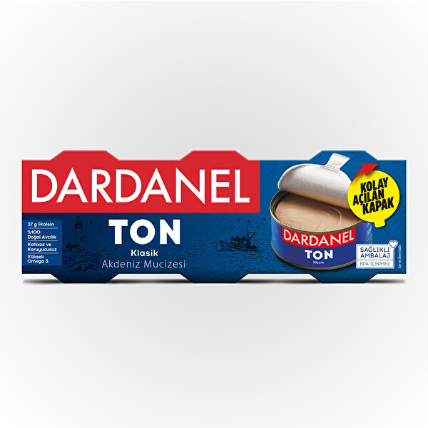 Dardanel Konserve Balık Ton 3 x 75 Gr