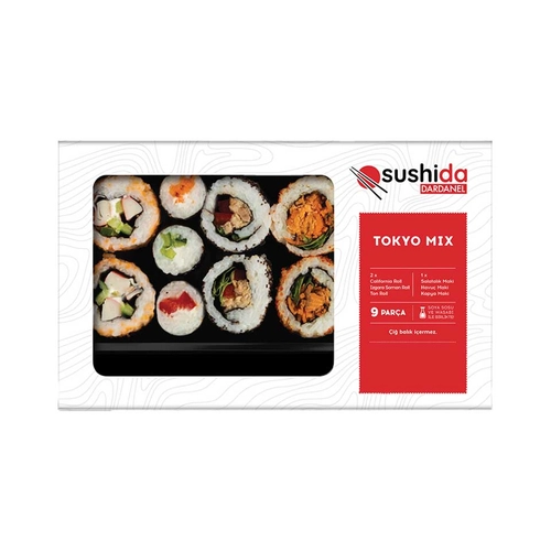 Sushida Sushi Tokyo Mix, 190 GR
