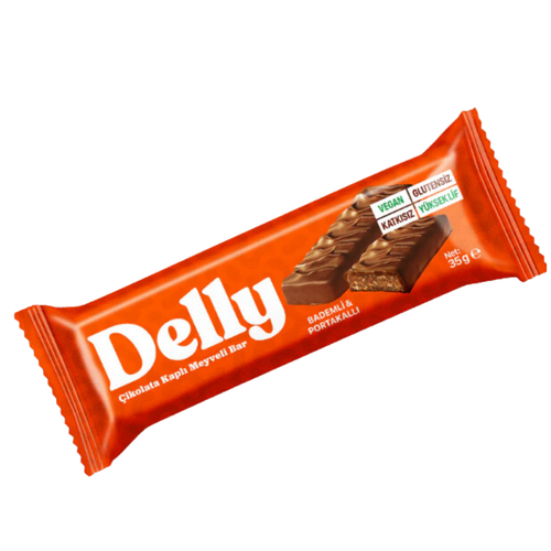 Delly Vegan Bademli&portakall.meyv.bar 35 G