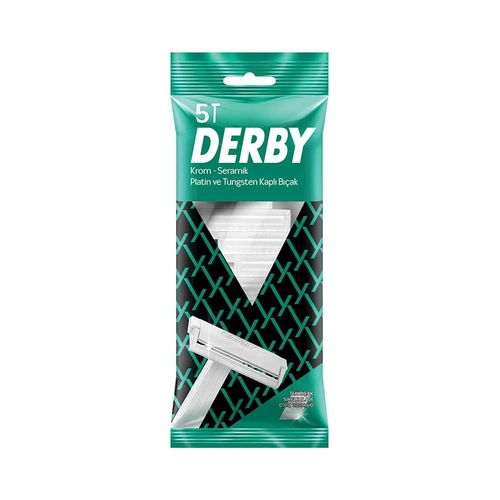 Derby Tek Bıçak Tıraş Bıçağı 5 Adet