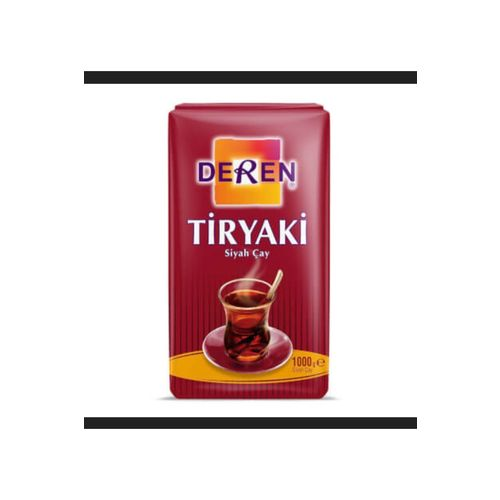 Deren Tiryaki Siyah Çay 1 Kg