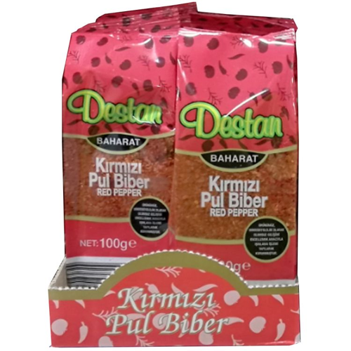 Destan Kırmızı Toz Biber Acı/Tatlı 100 Gr