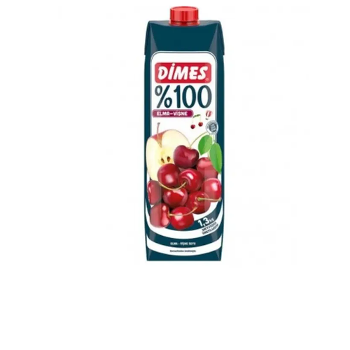 Dimes %100 Elma Vişne Suyu 1 Lt