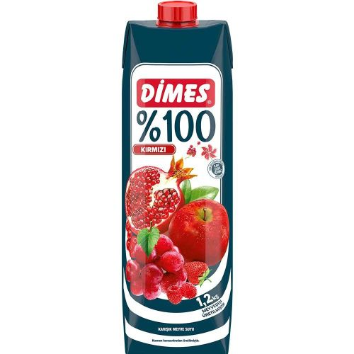 Dimes Kırmızı Meyveli 1 Lt
