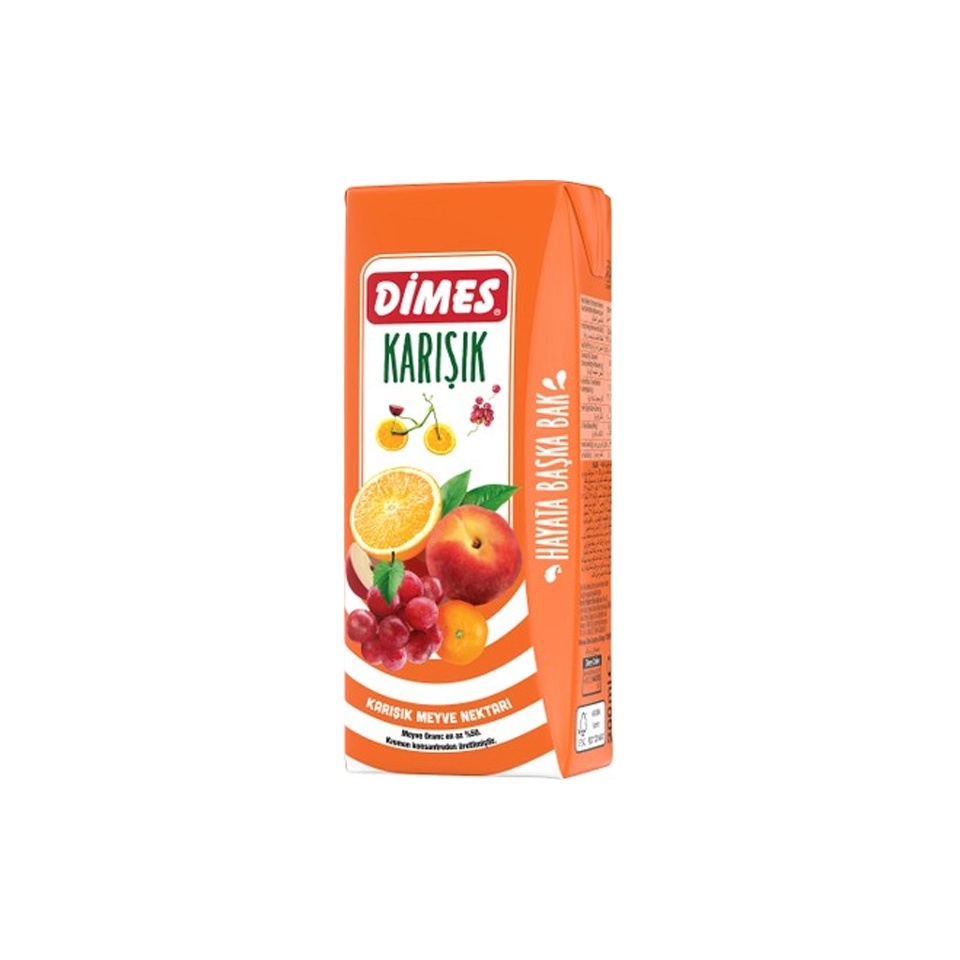 Dimes Karışık Meyve Nektarı 200 Ml