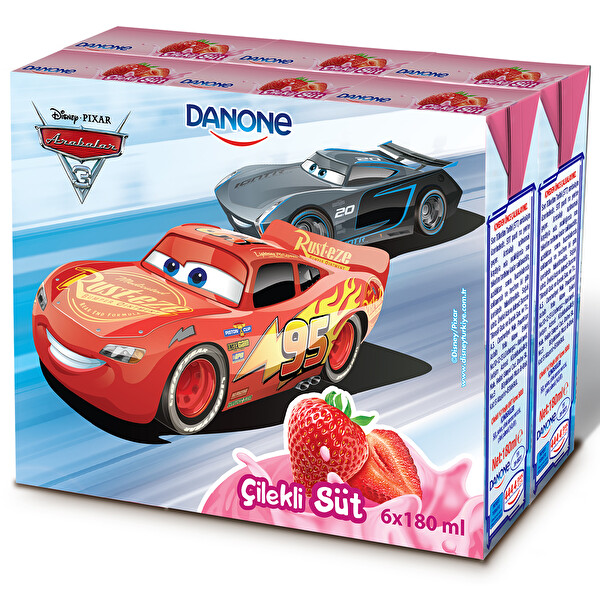 Disney Çilek Aromalı Süt 1080 Ml