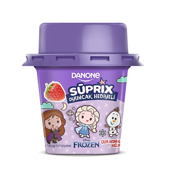 Disney Princess Çilek Aromalı Yoğurt 90 Gr