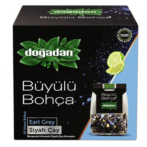 Doğadan Büyülü Bohça Earl Grey 10 Adet 20 Gr