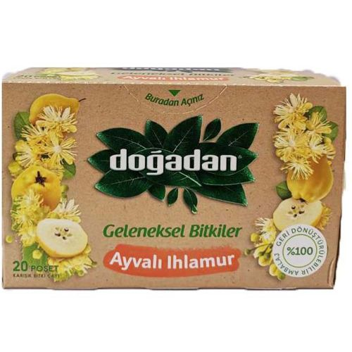 Doğadan Ayvalı-Ihlamur Çayı 18 Adet