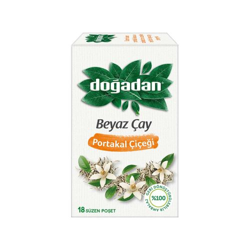 Doğadan Portakal Çiçekli Beyaz Çay 36 Gr