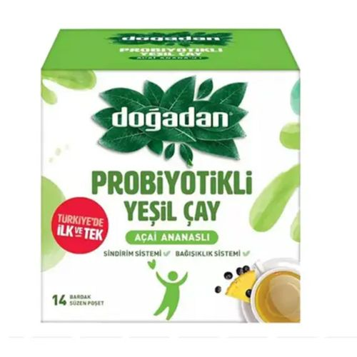Doğadan Probiyotik Yeşil Çay Açai Ananas 24 Gr