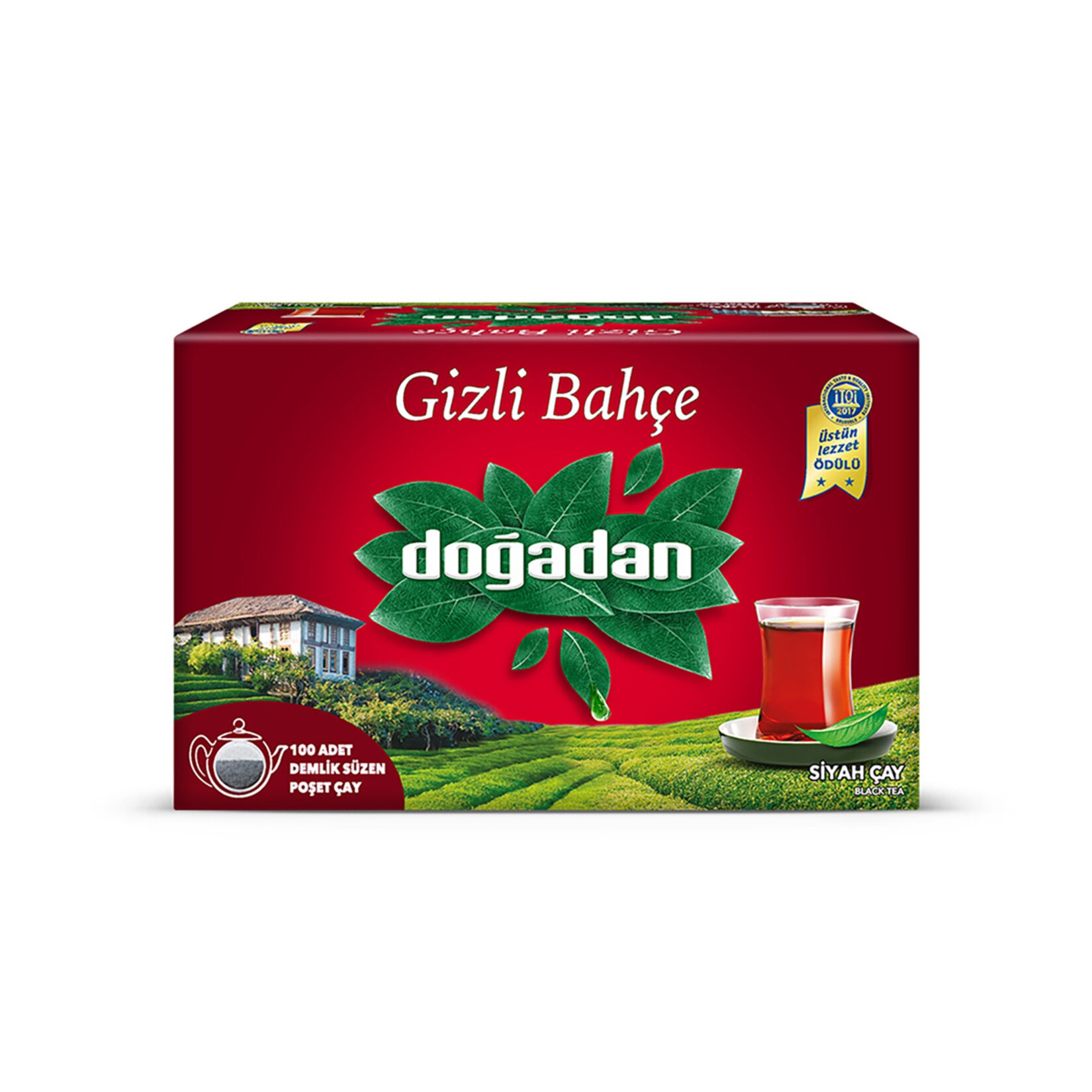 Doğadan Gizli Bahçe Demlik Poşet Çay 100'lü 320 Gr
