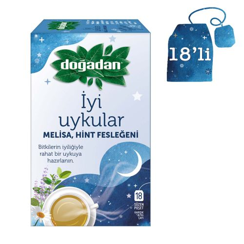 Doğadan İyi Uykular Çayı 18 Adet