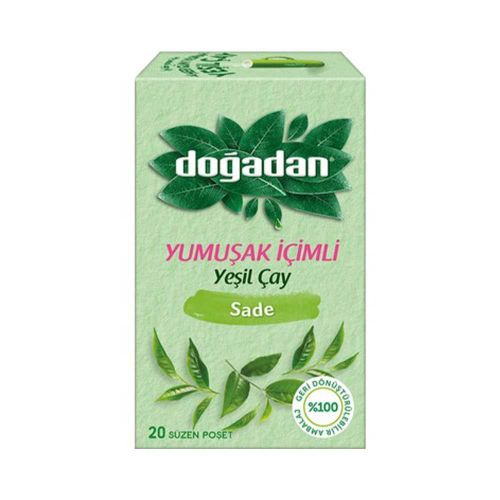 Doğadan Yumuşak İçimli Yeşil Çay 22 Gr