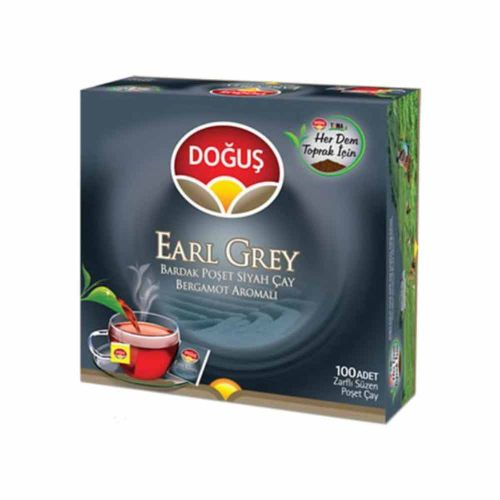 Doğuş Earl Grey Bardak Poşet Çay 100 Adet 200 Gr
