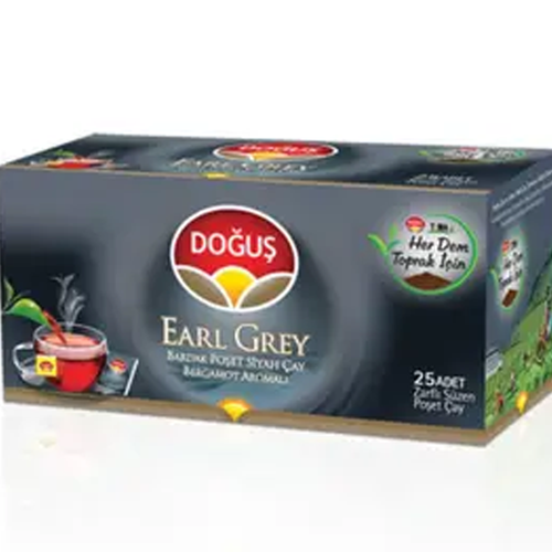 Doğuş Earl Grey Bardak Poşet Çay 25 Adet 50 Gr