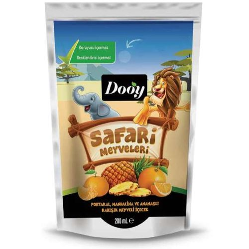 Dooy Meyveli İçecek Safari 200 ML
