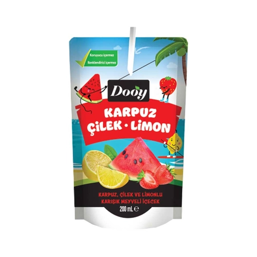 Meyv. Iç. Karpuz-çilek-limon 200ml Dooy