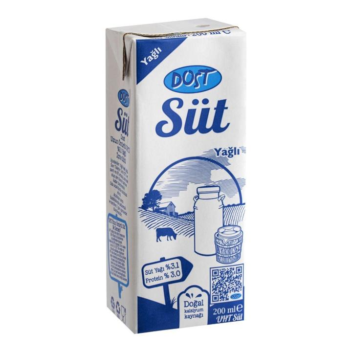 Dost %3,1 Yağlı Süt 200 Ml