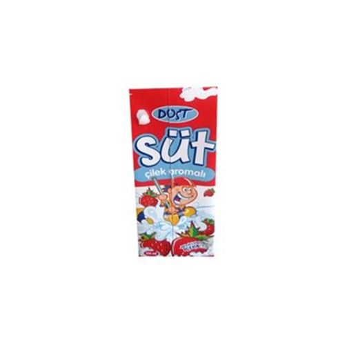 Dost Çilek Aromalı Süt 1.5 Lt