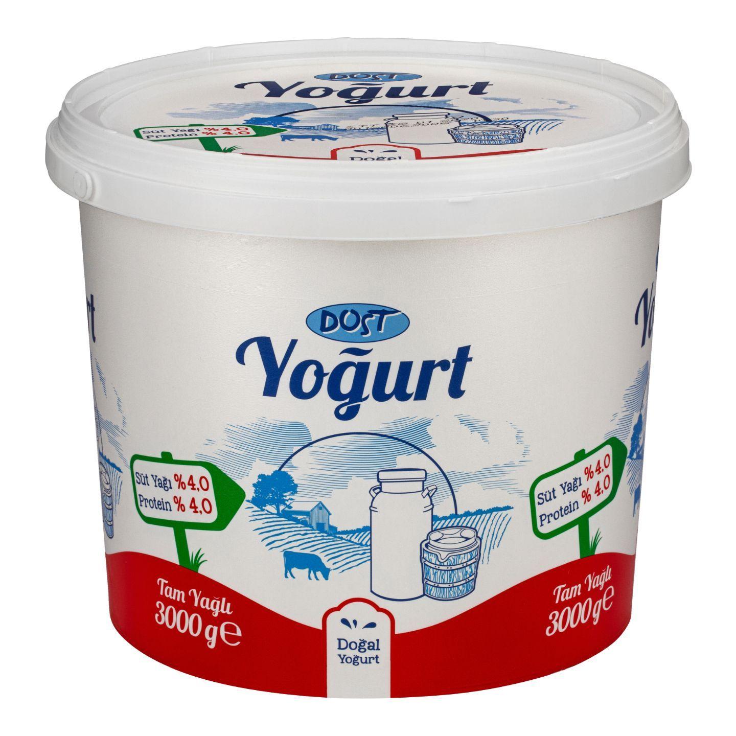 Dost Homojenize Yoğurt 3000 Gr