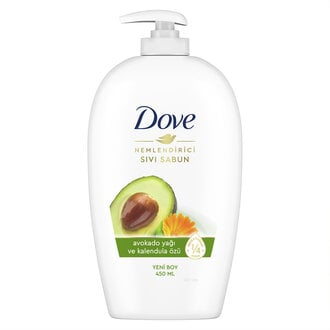 Dove Avokado Yağ Ve Kalendula Özü Sıvı Sabun 450 Ml