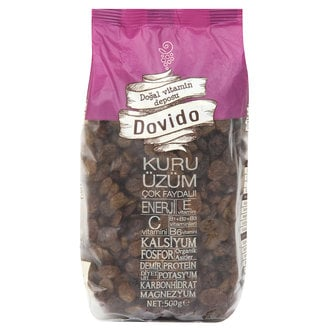 Dovido Kuru Üzüm 500 Gr