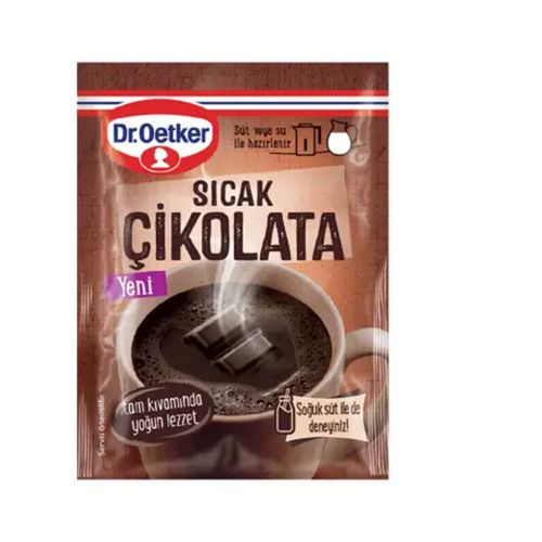 Dr. Oetker Toz İçecek Sıcak Çikolata 18 Gr