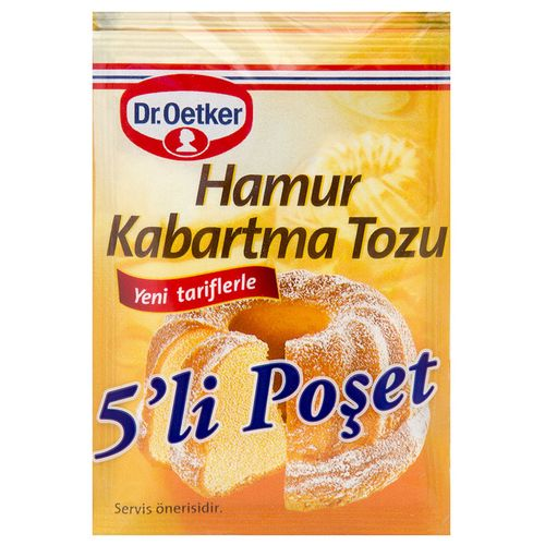 Dr. Oetker Hamur Kabartma Tozu 5 Adet 50 Gr