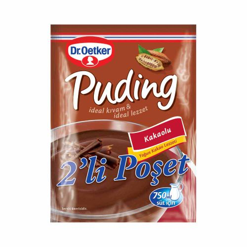 Dr. Oetker Kakaolu Puding 2li 294 Gr