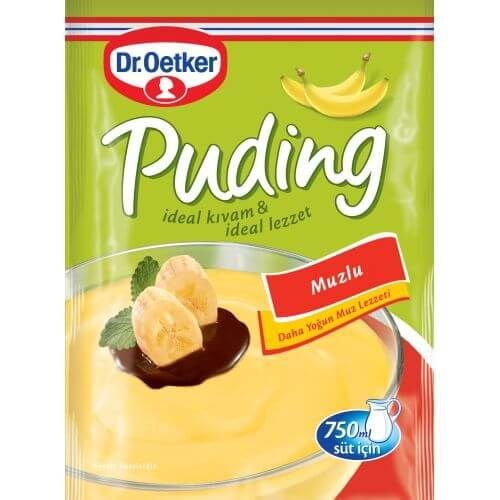 Dr. Oetker Puding Muzlu 120 Gr