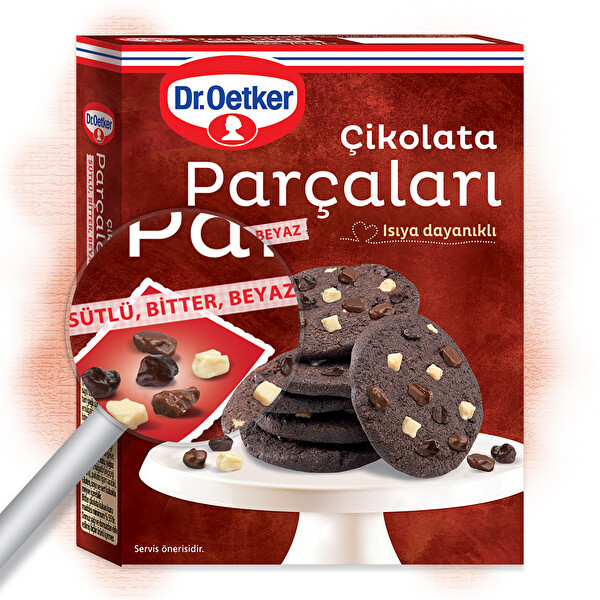 Dr. Oetker Sütlü Bitter Beyaz Çikolata Karışımı 70 Gr