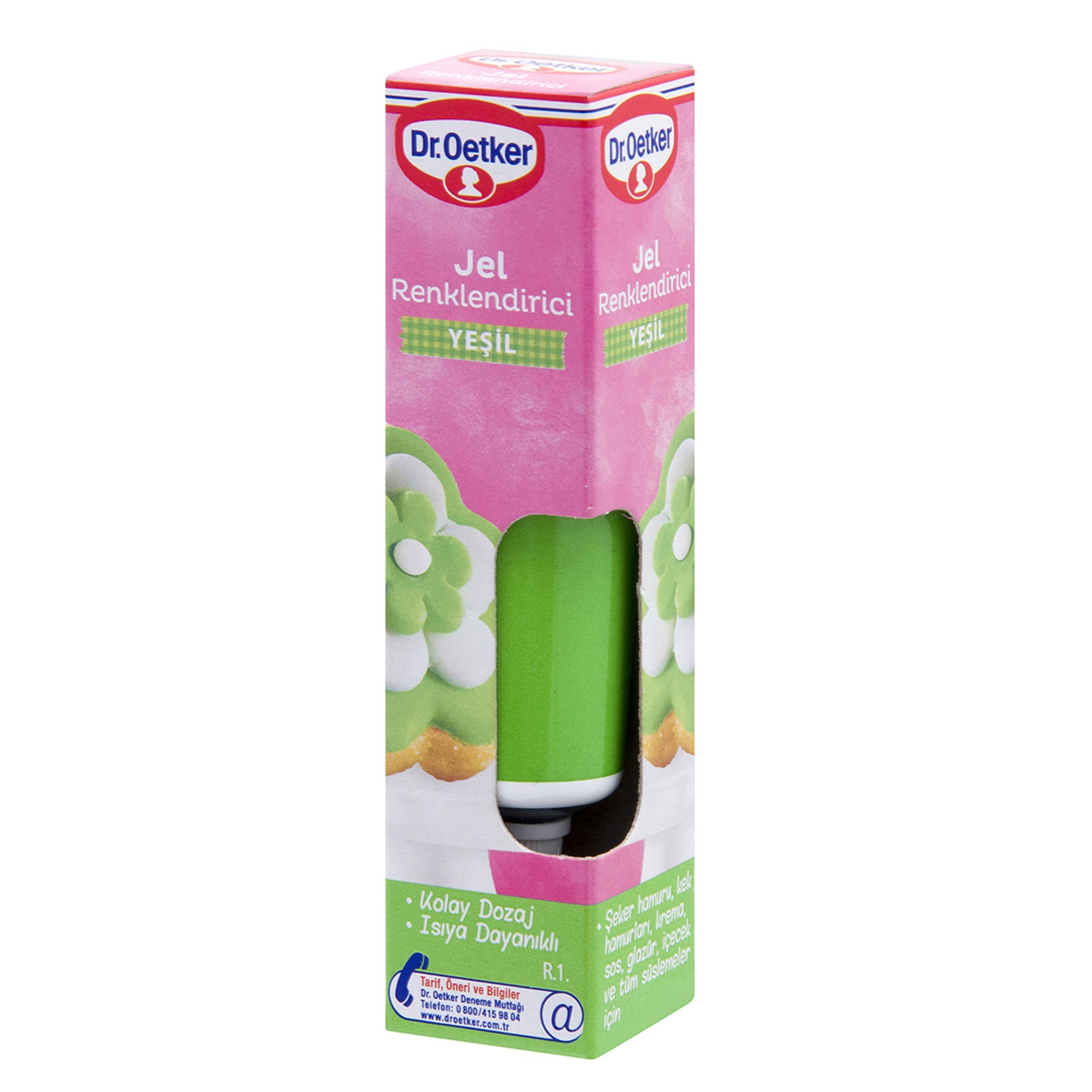 Dr. Oetker Yeşil Jel Renklendirici 10 Gr