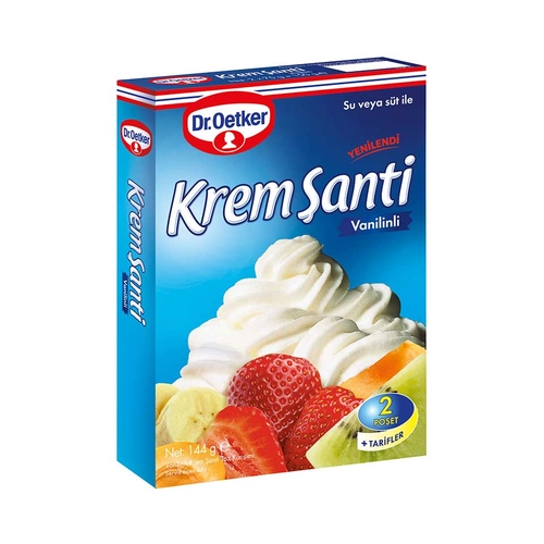Dr.oetker Krem Şanti Vanilinli 144 Gr