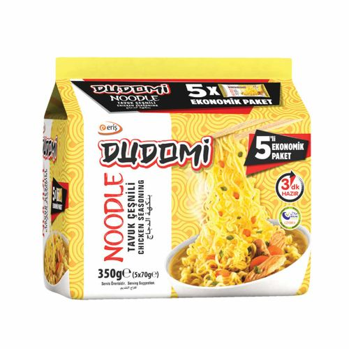 Dudomi Noodle Paket Tavuklu 5 x 70 Gr