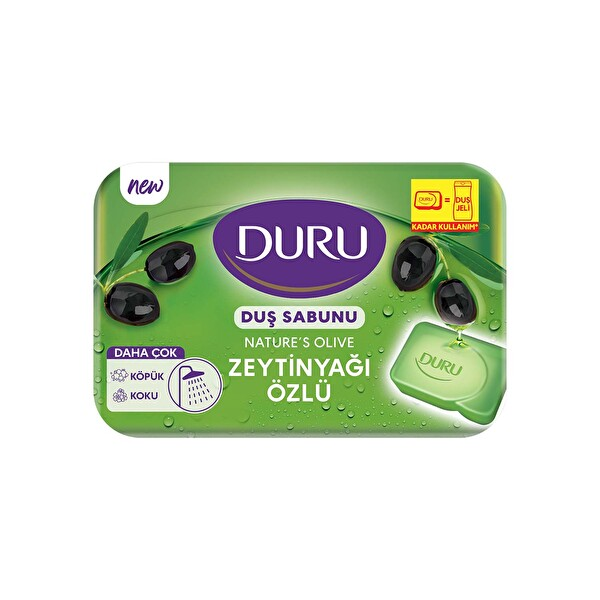 Duru Banyo Sabunu Naturel Olive Zeytinyağlı 150 Gr