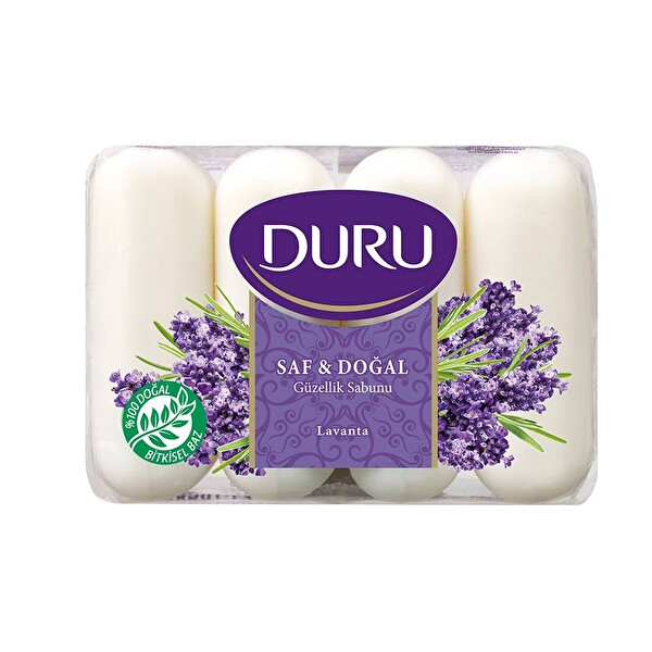 Duru Güzellik Sabun Saf & Doğal Lavanta 4x70 Gr