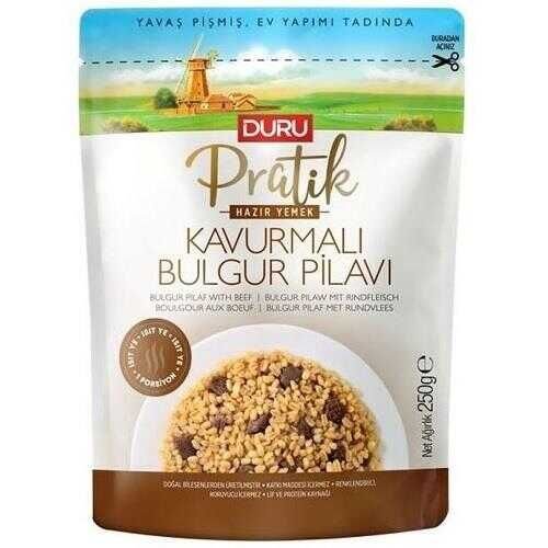 Duru Pratik Kavurmalı Bulgur Pilavı 250 Gr