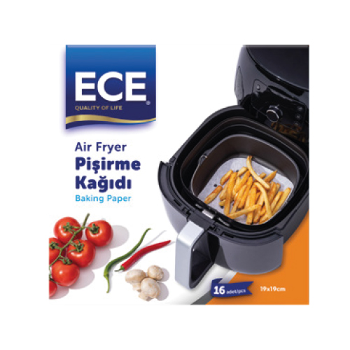 Ece Airfryer Pişirme Kağıdı 16 Adet