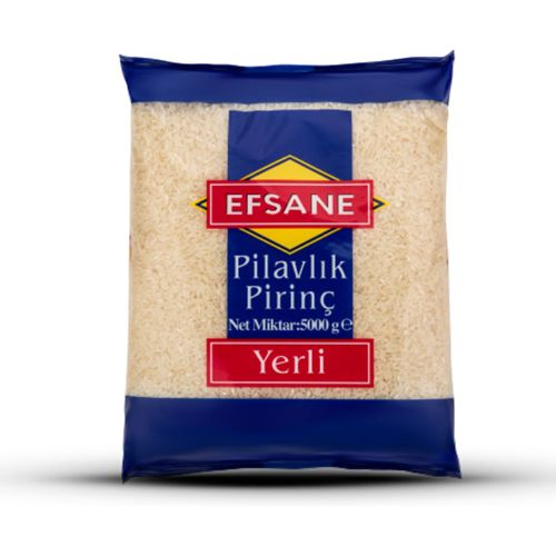 Pirinç Yerli Pilavlık 5 Kg Efsane