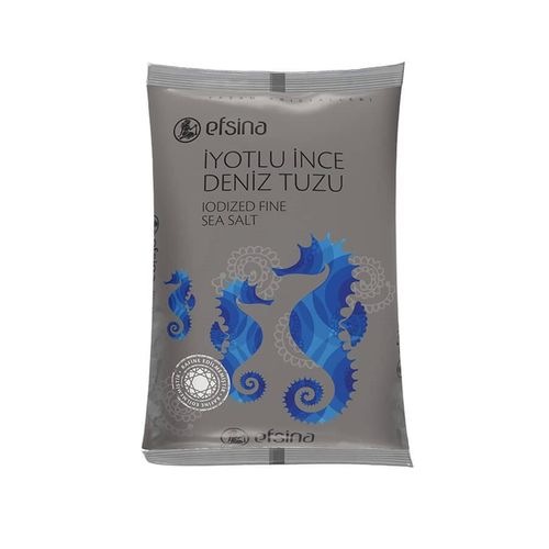 Efsina İyotlu Deniz Tuzu Poşet 750 Gr